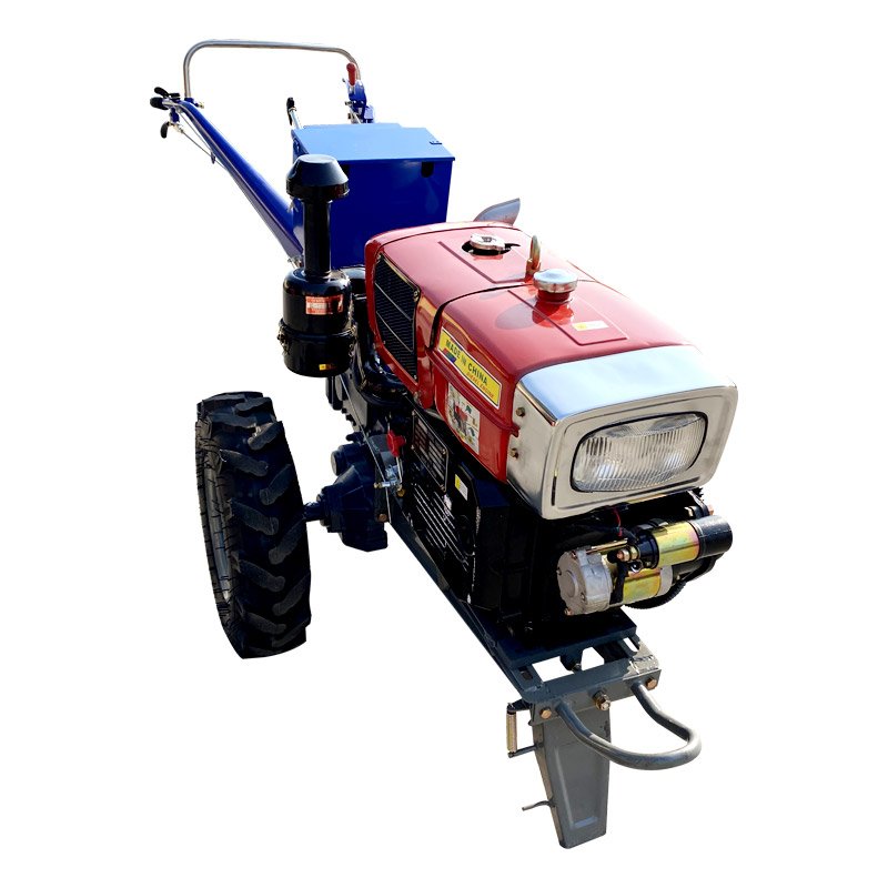 Hot Sale 2WD Mini Agricultural Equipment Featuring Core Engine and Gearbox Components Walking Tractor New Plow for Sale