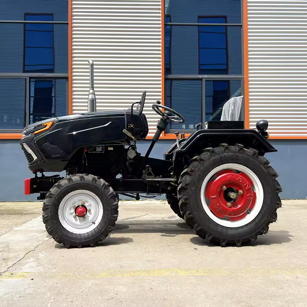 JSR New 45HP Diesel Engine Agricultural Tractor 4x4 Drive for Farm Use Cheap Mini Tractor with 80HP Rated Power Multifunctional