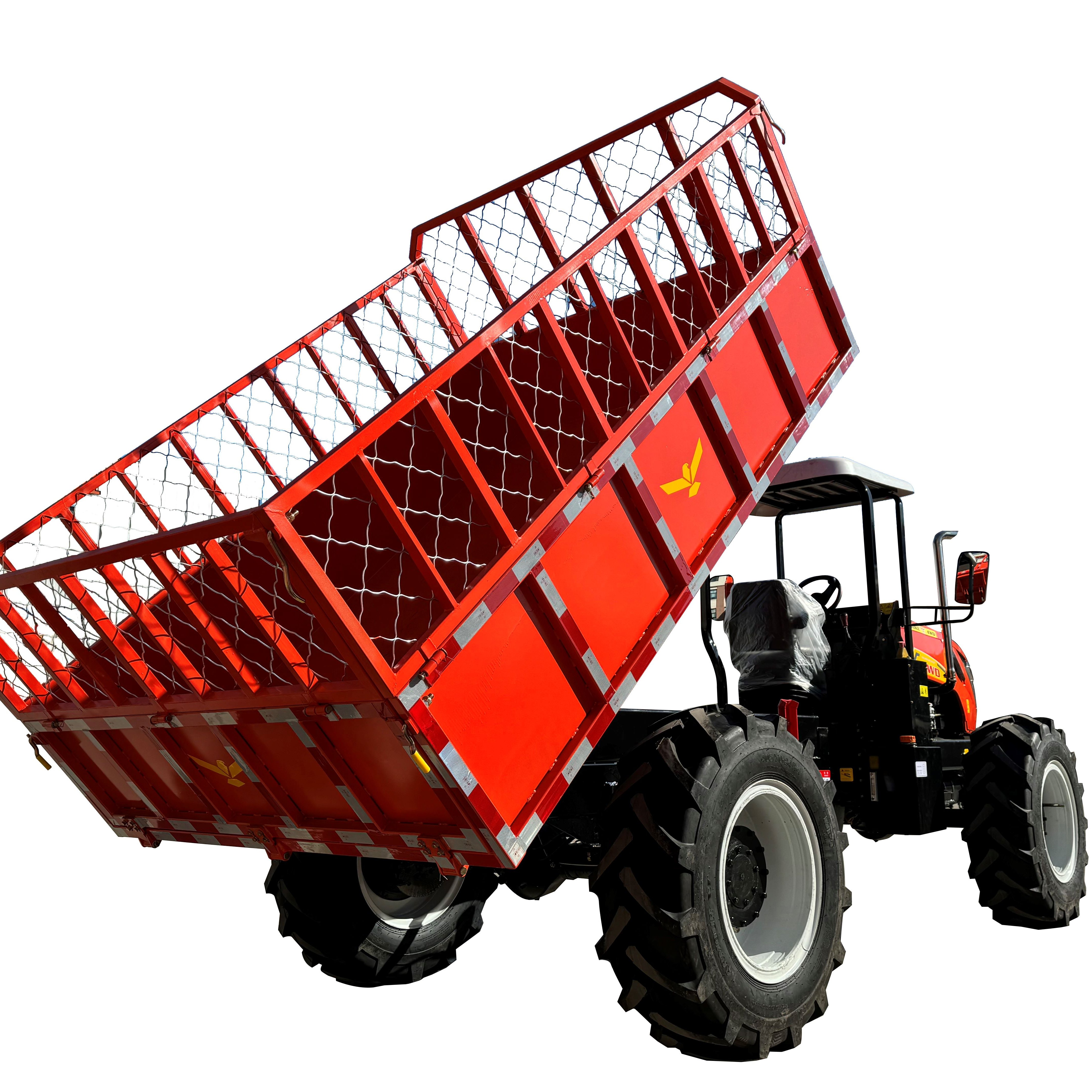4*4 Agricultural Organic Fertilizer Transport Tractor