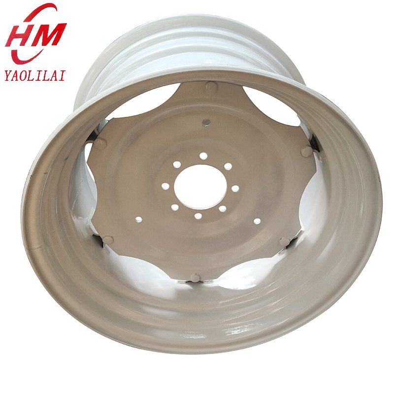 W20x30 Agriculture Equipment Kubota Front Rear Farm Tractor Wheels and Hub Tires With Rims Lug for Adjustmentfor 23.1-30