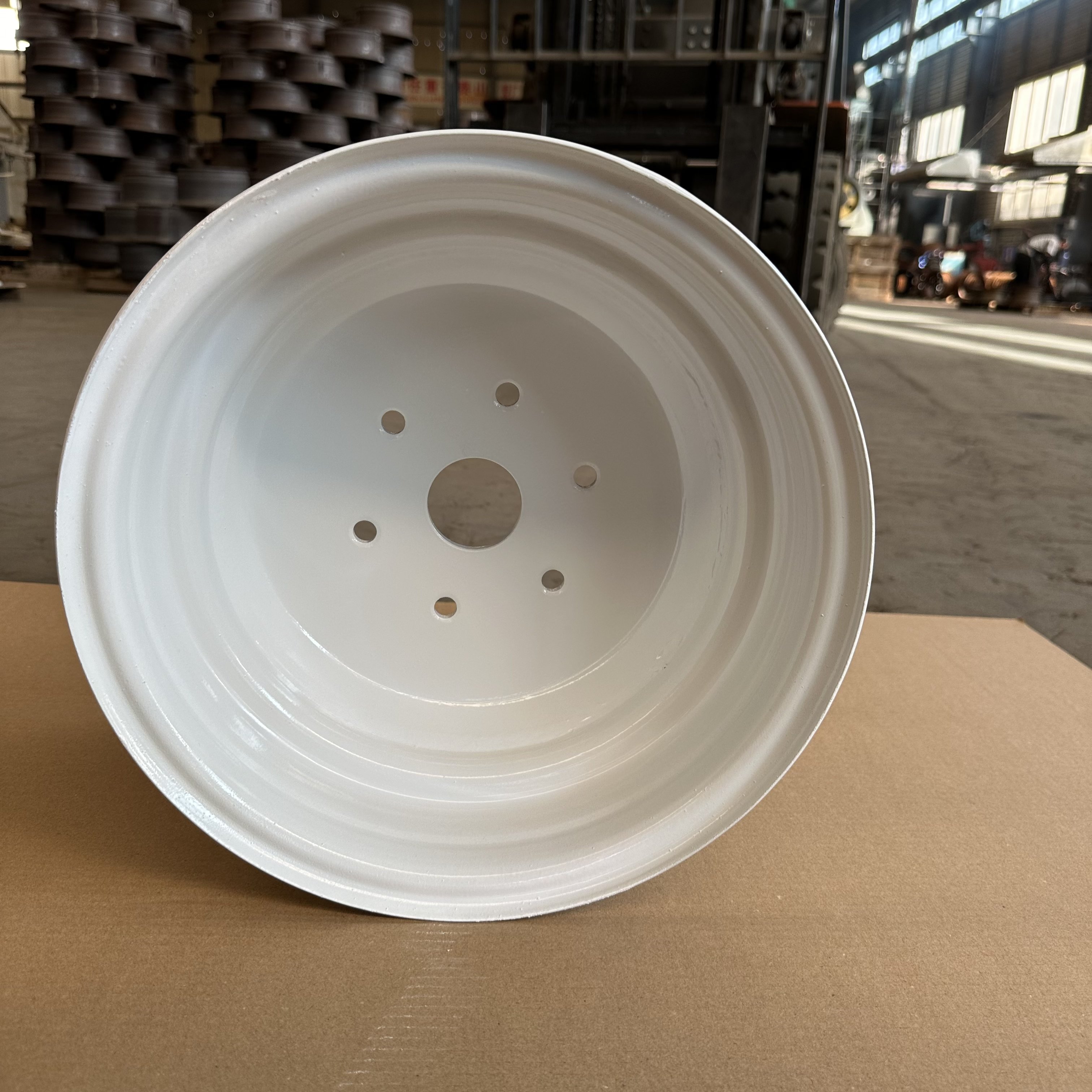 7x12 Tractor Steel Wheel Rims 7Jx12 Inch Agricultural Wheel Rim for 23x8.5-12 10.0/80-12 Tires