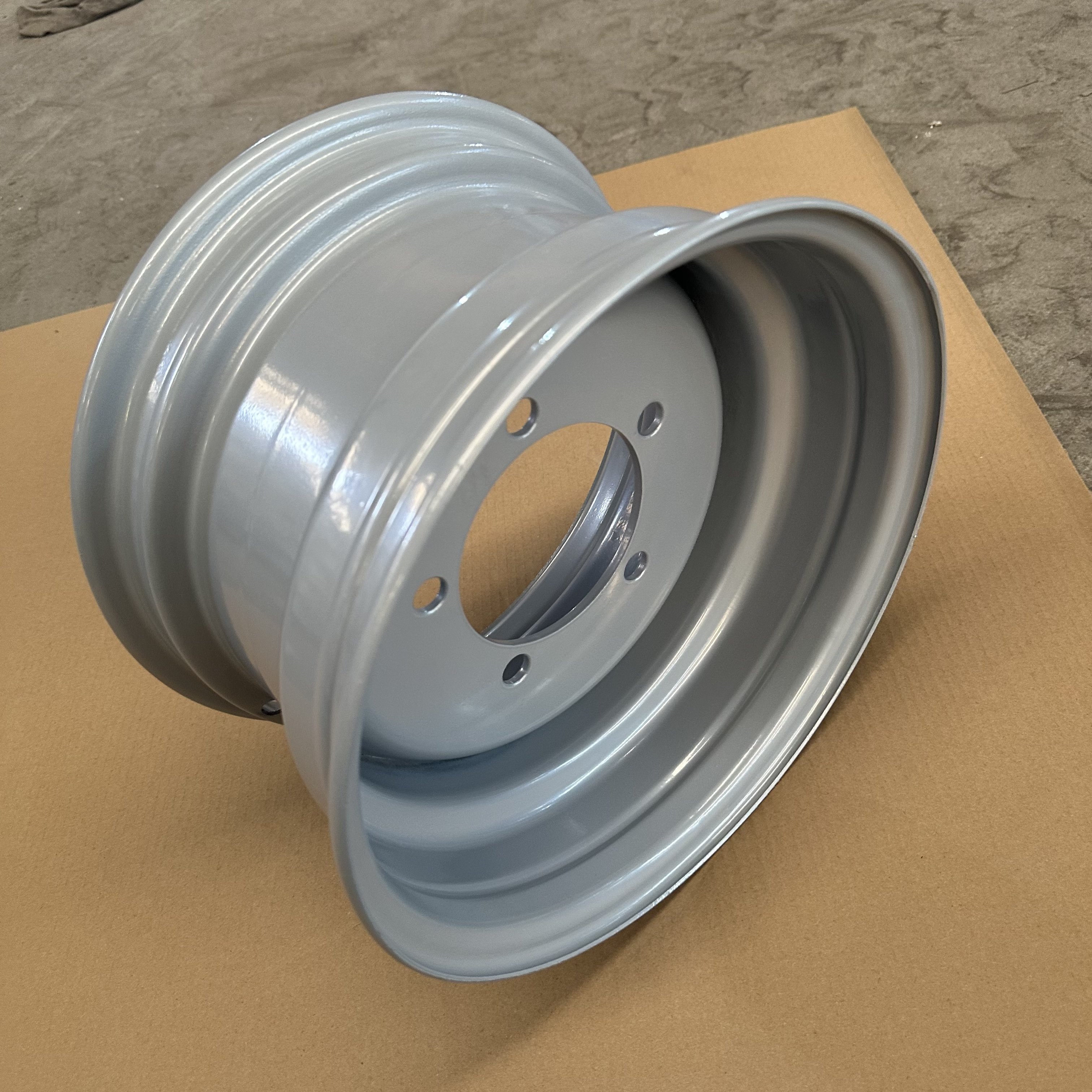 7x12 Tractor Steel Wheel Rims 7Jx12 Inch Agricultural Wheel Rim for 23x8.5-12 10.0/80-12 Tires