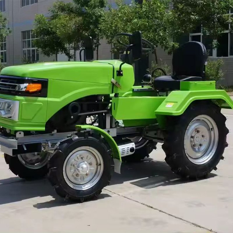 Little 4wd New Farmer 15hp Tractor Hydraulic Wheel Agricultural Mini 4x4 Farming Tractors Powerwheel for Sale