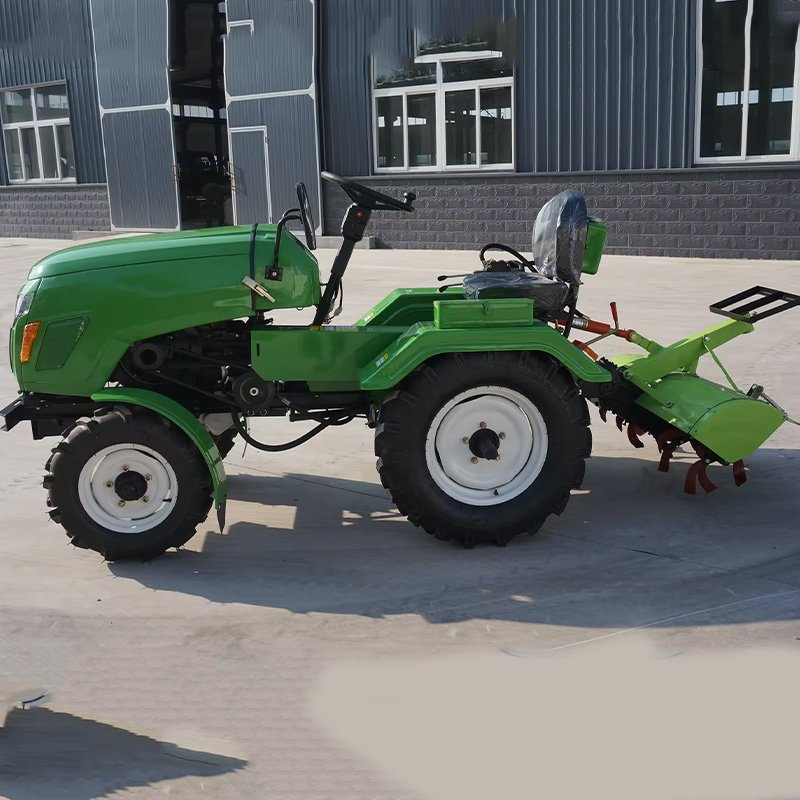 Little 4wd New Farmer 15hp Tractor Hydraulic Wheel Agricultural Mini 4x4 Farming Tractors Powerwheel for Sale