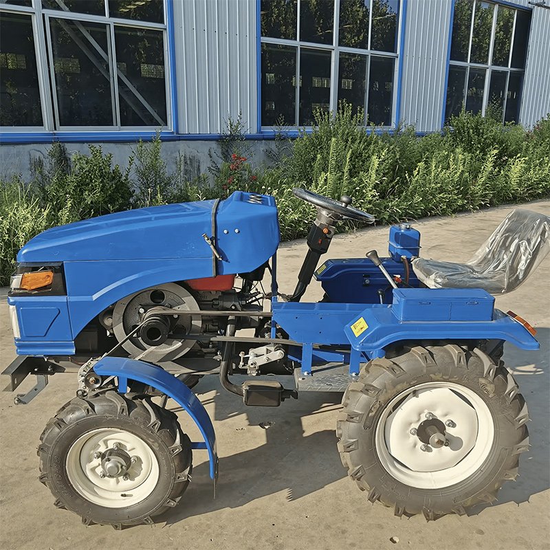 Little 4wd New Farmer 15hp Tractor Hydraulic Wheel Agricultural Mini 4x4 Farming Tractors Powerwheel for Sale