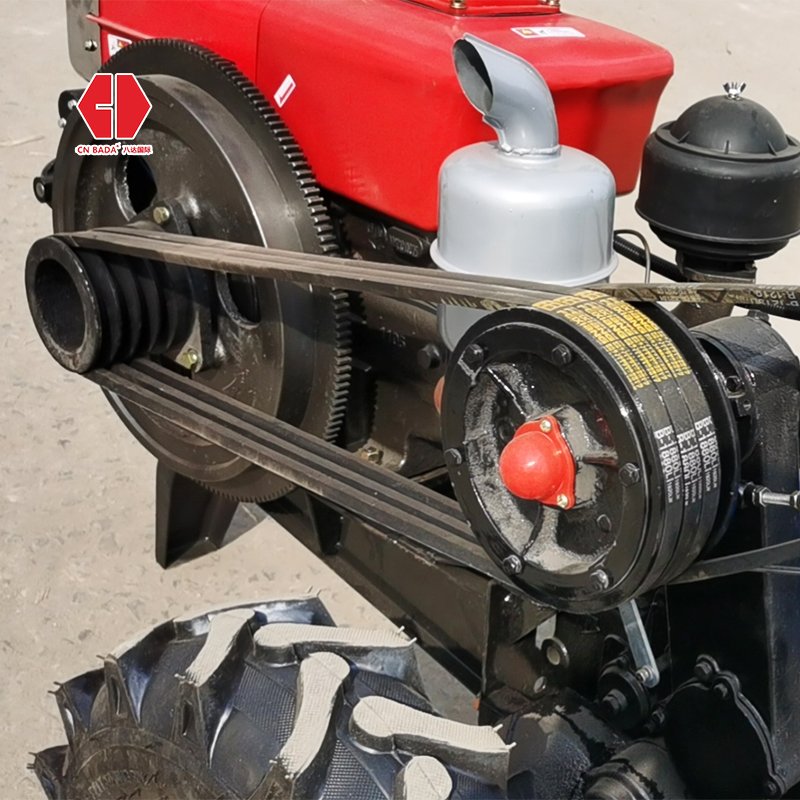 Farm Small Hand-walking-tractor-prices diesel Engine 15HP 18HP 20HP Two Wheel Hand Driven Tractor