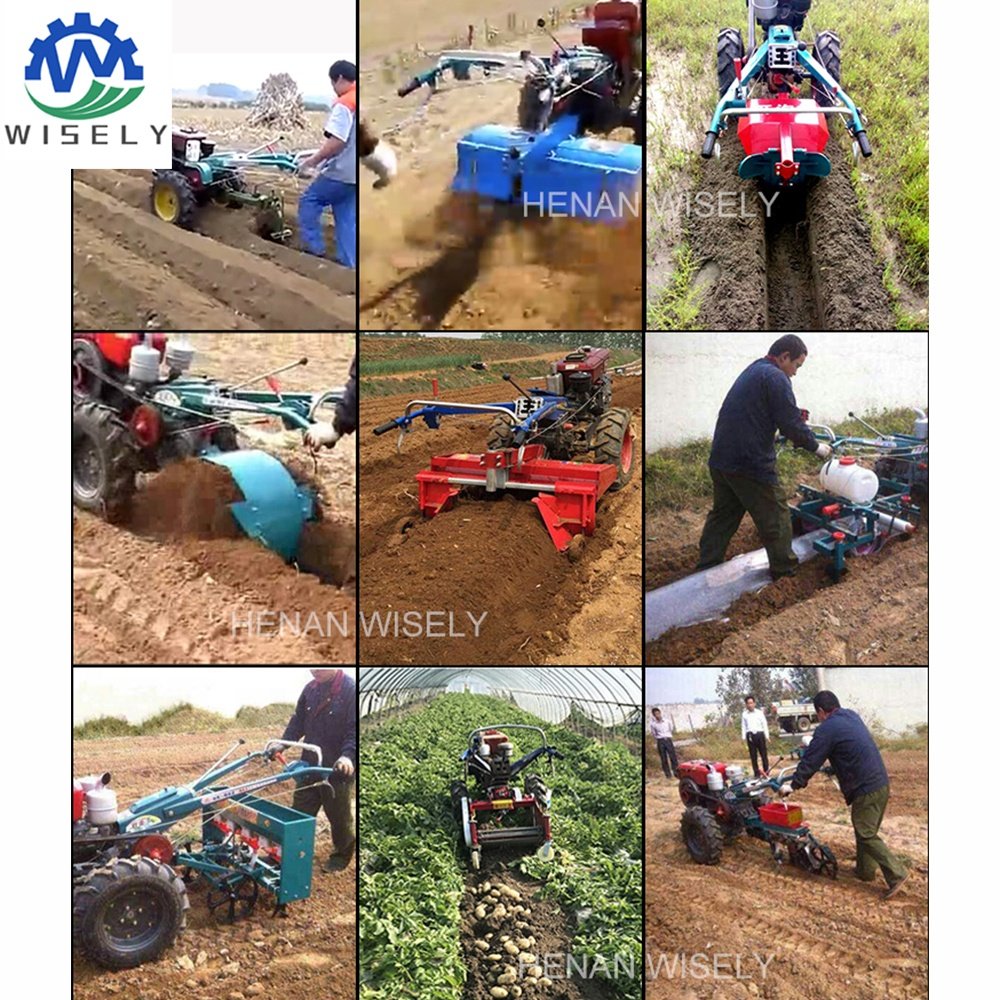Walking Tractor 20 hp Two Wheel Mini Garden Tractors