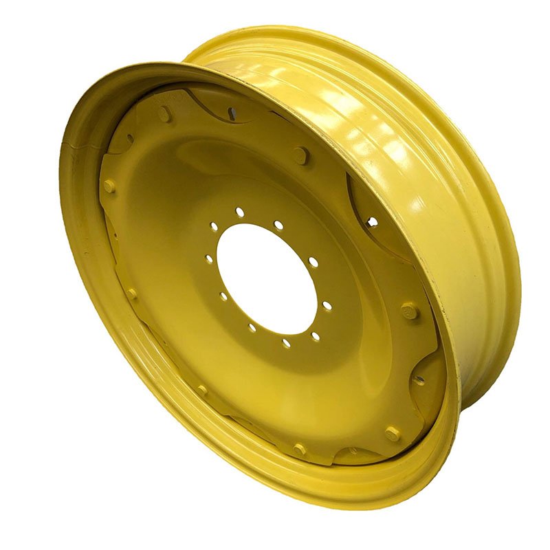 Wheel Hub Manufacturer Customize W10X24 W10X28 W10X38 W10X48 Steel Rim Tractor Tyres for Farm Use Agricultural Tractor Wheels