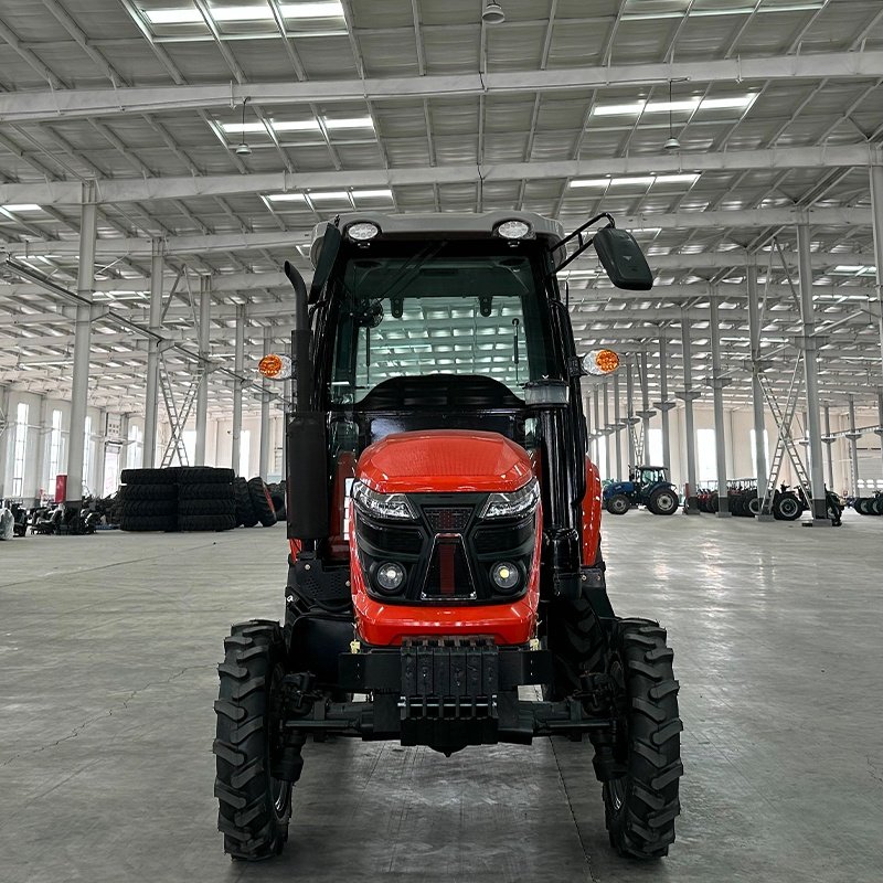 China Factory 4X4 Wheel 4WD Manufacturer 50HP 60HP 70HP 80HP 90HP Farm Tractor Garden Tractor With Optional Parts