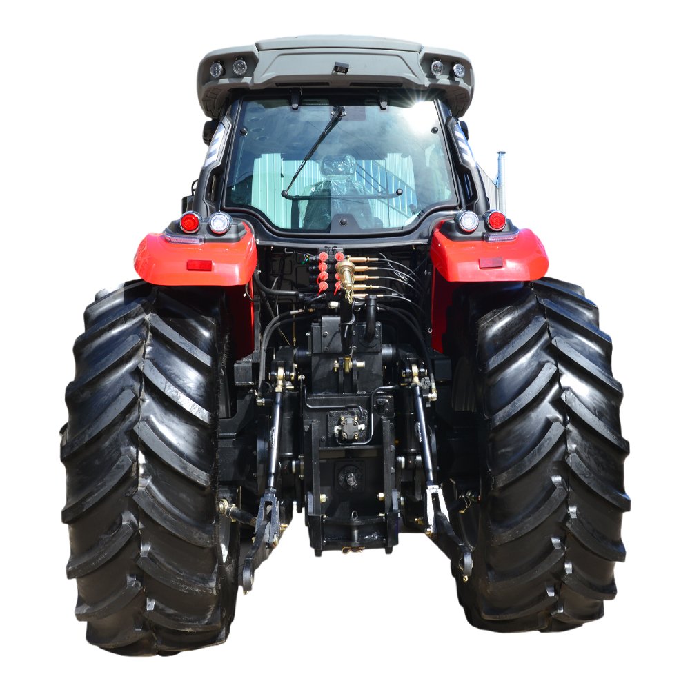 4WD Wheel Tractor 4wd 4X4 Wheel Agricultural Tractor 4WD Farml Front End Bucket Turbo diesel Engine Farm Agricultural Tractor