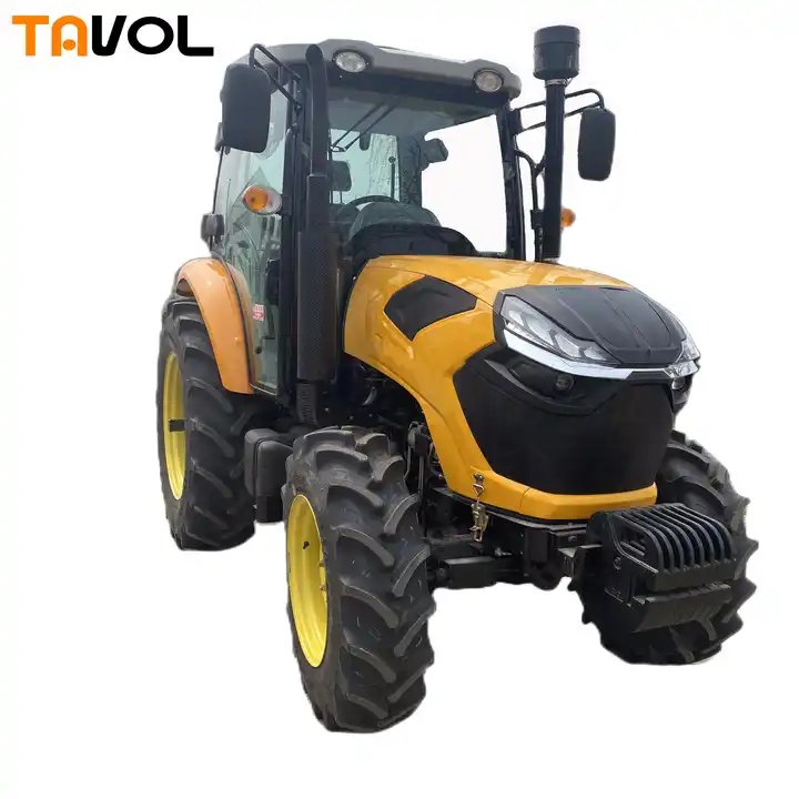 Farm Wheel Tractor 4WD 90HP Diesel Engine Lawn Agriculture Tractors