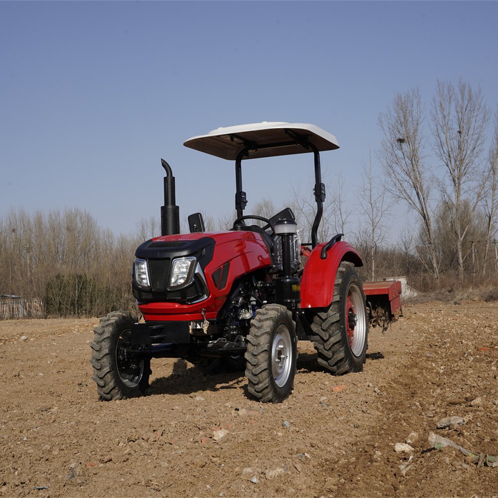 Luyu Hot Sale Multi Functional Farmar Little 80HP Trucktor Multipurpose Tractors Mini New Models Agricultural Machine