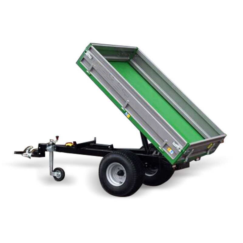 CE Certified Farm Machines for 1-4 Ton Small Agricultural Trailers for Europe