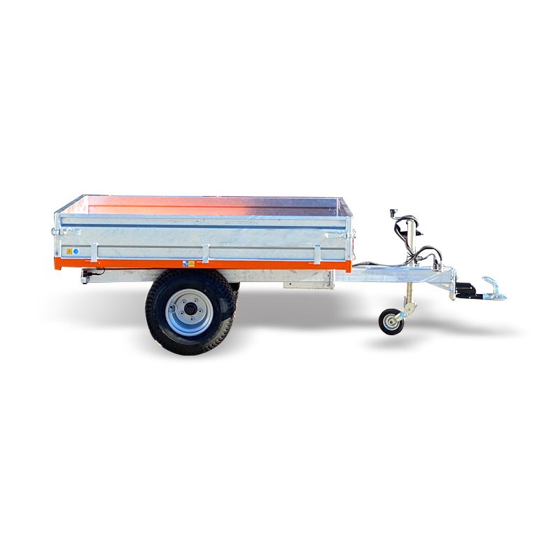CE Certified Farm Machines for 1-4 Ton Small Agricultural Trailers for Europe