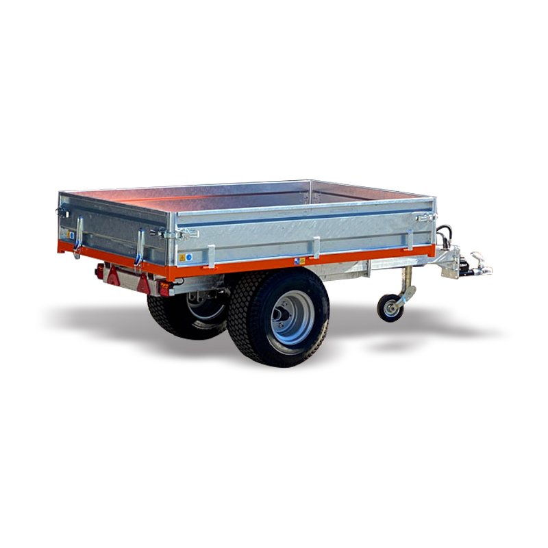 CE Certified Farm Machines for 1-4 Ton Small Agricultural Trailers for Europe