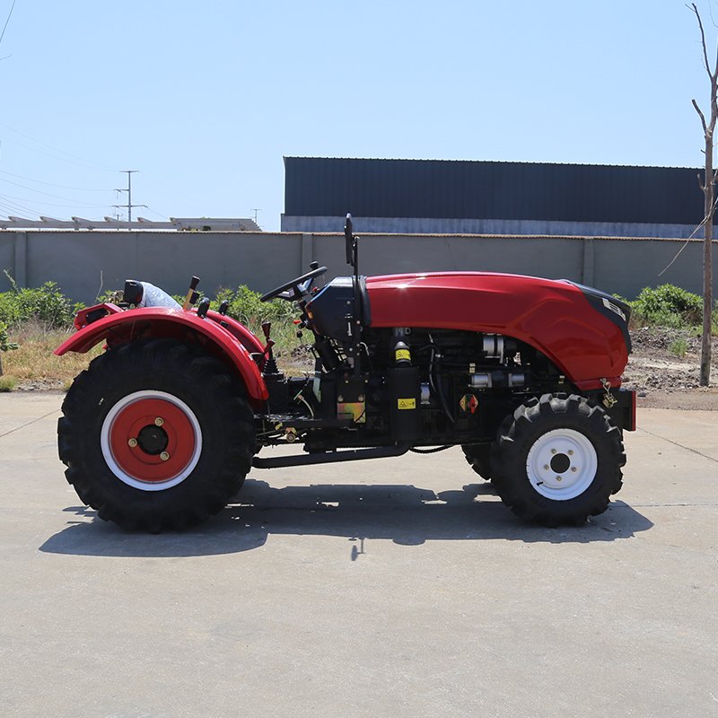 Hot Sale 20HP 30HP China Agricultural Machinery Manufacturer 4WD Small Compact Cheap Wheel Mini Farm Tractor with Backhoe