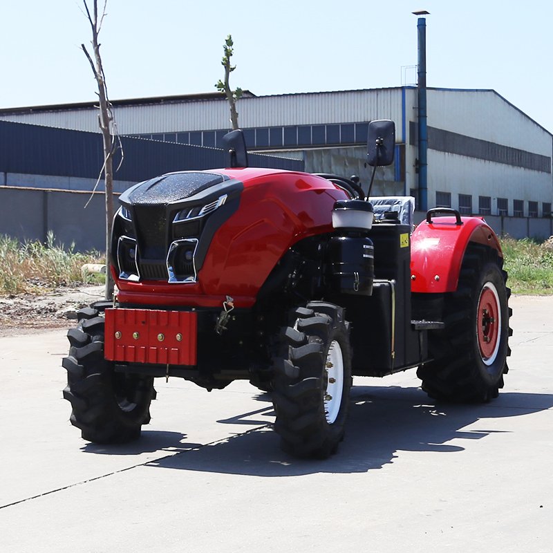 Hot Sale 20HP 30HP China Agricultural Machinery Manufacturer 4WD Small Compact Cheap Wheel Mini Farm Tractor with Backhoe