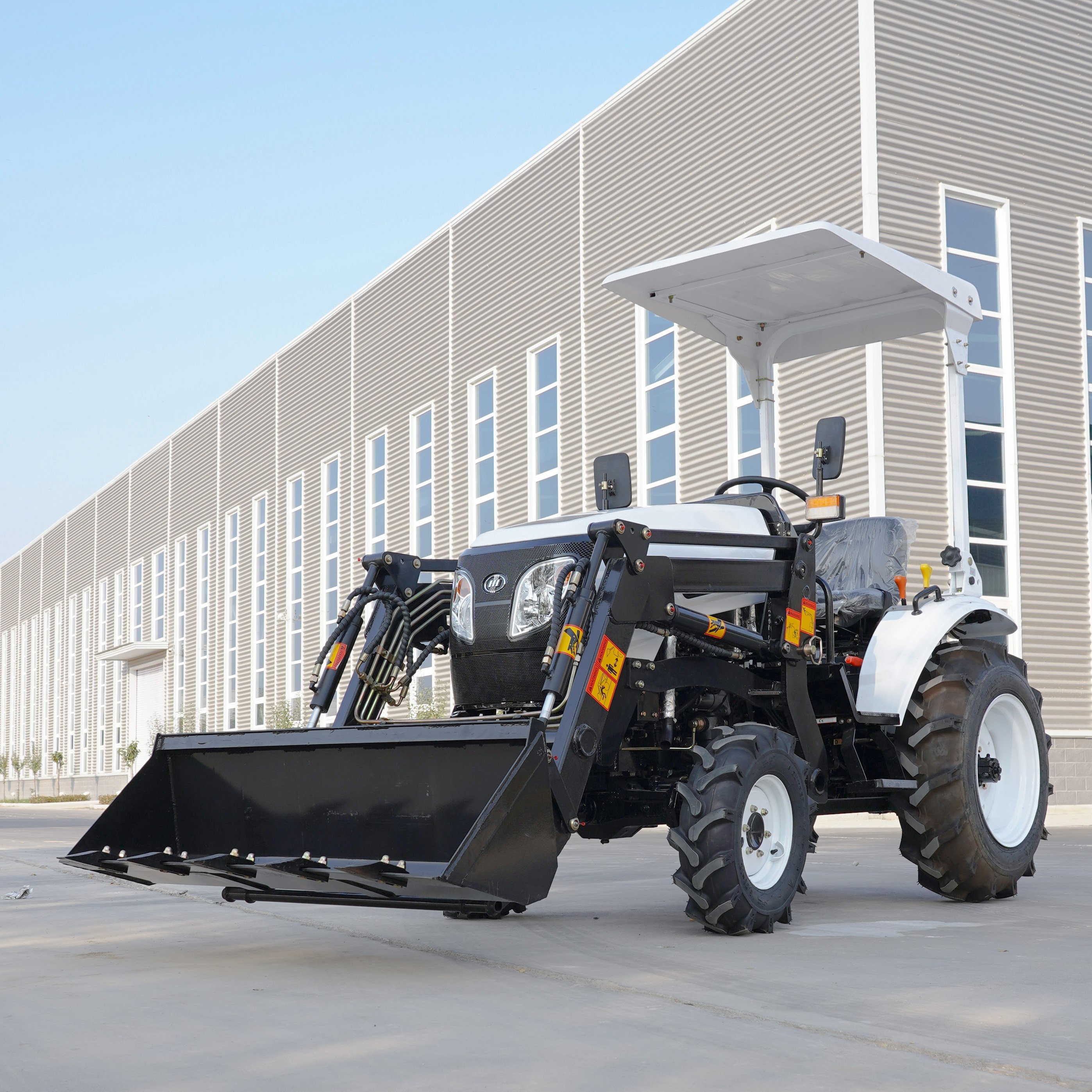 Cheapest Farm Tractors New Agricultural 4WD Tractor Truck Factory Price Compact Tractor with Plus air Conditioning Cab