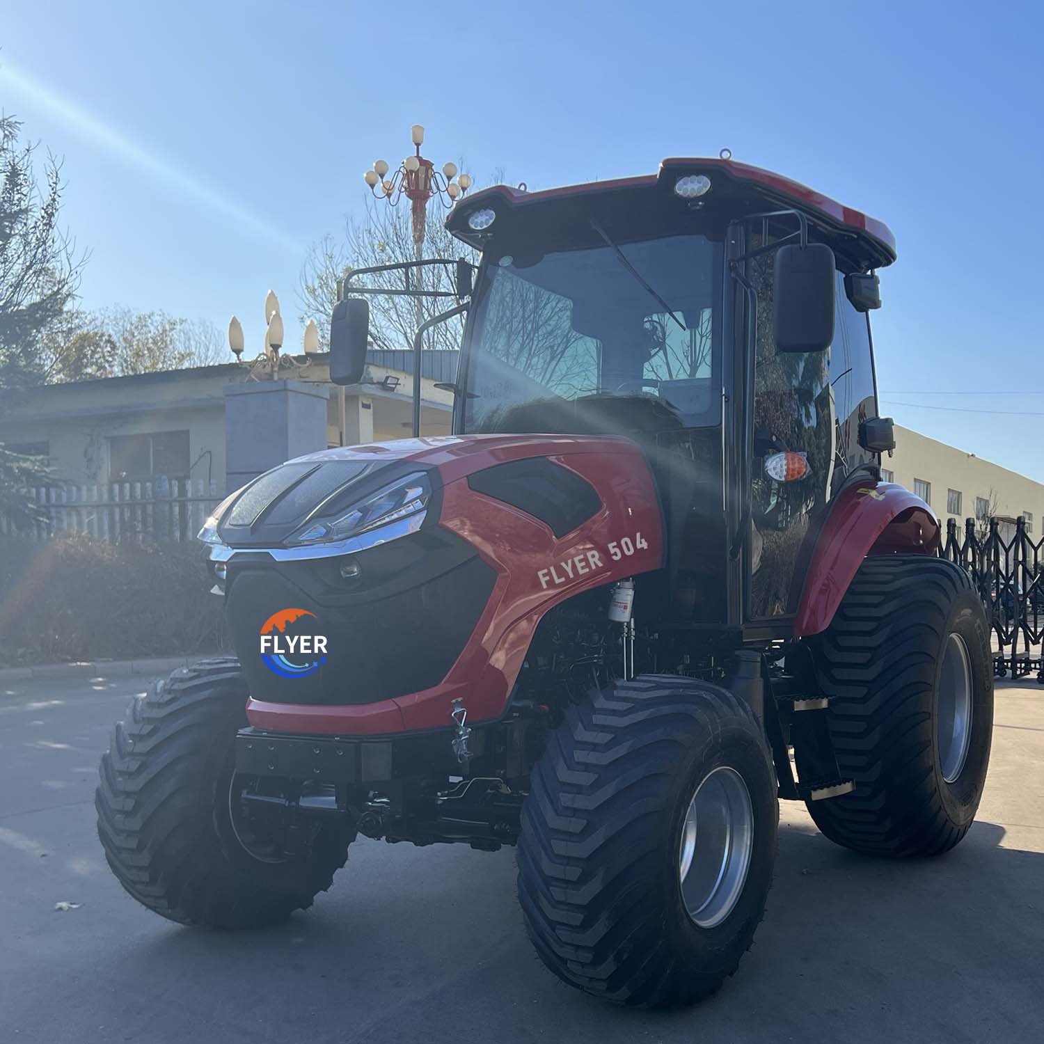 China Factory Machine Buy Tractor FLYERAGRO Agricultural Machinery Farm Tractor with Cabin for sale