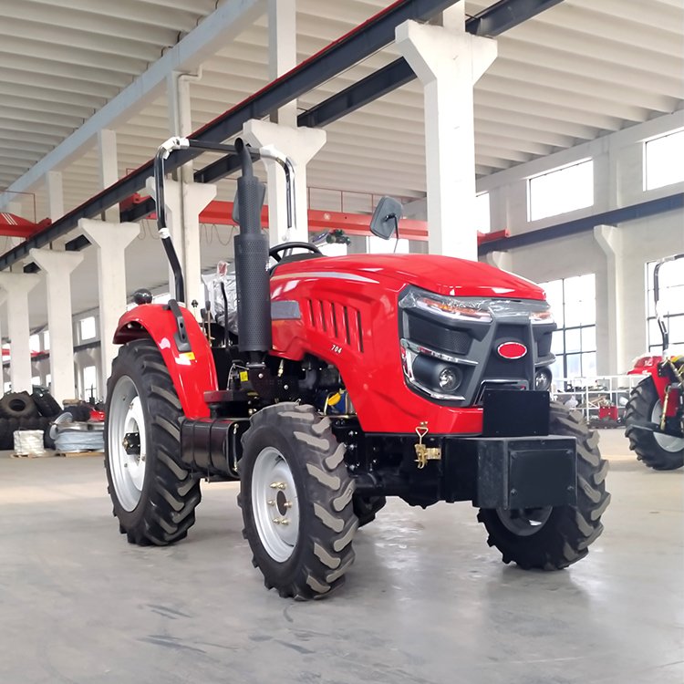 Agricultural Equipment 70HP 80hp 50hp 4WD Wheel Farm Tractor Farming Tractor Agricultural Tractor for Sale