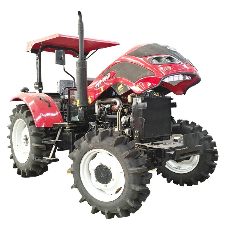 Large Agriculture YTO Engine Wheeled Tractor 90HP 100HP 110HP 120HP 130HP 140HP 150HP 160HP Farming Tractor for Sale in Zambia