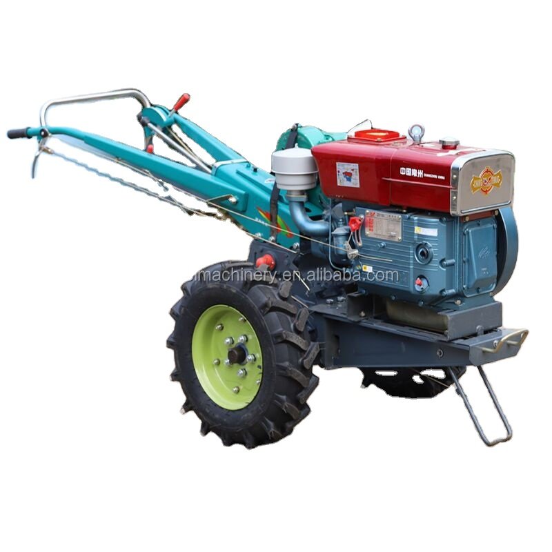 China New 22hp Power Tiller Farm Walking Tractor Cultivators 2 Wheel Mini Walking Tractor South Africa