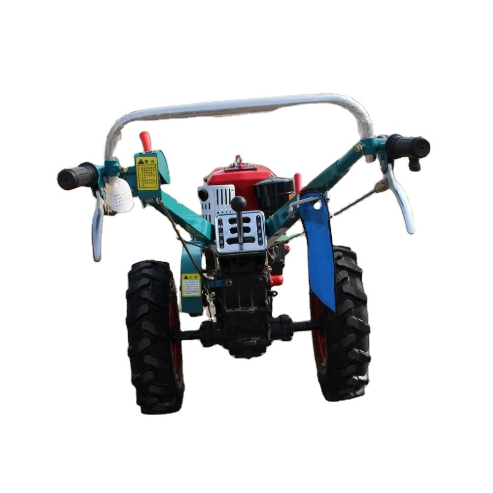 China New 22hp Power Tiller Farm Walking Tractor Cultivators 2 Wheel Mini Walking Tractor South Africa