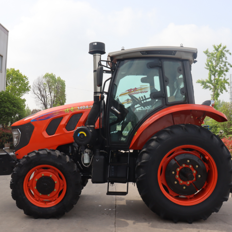 120HP 4WD Wheel Tractors Ready Ship Compact Agricultural Machinery Mini/Large Diesel Tractor