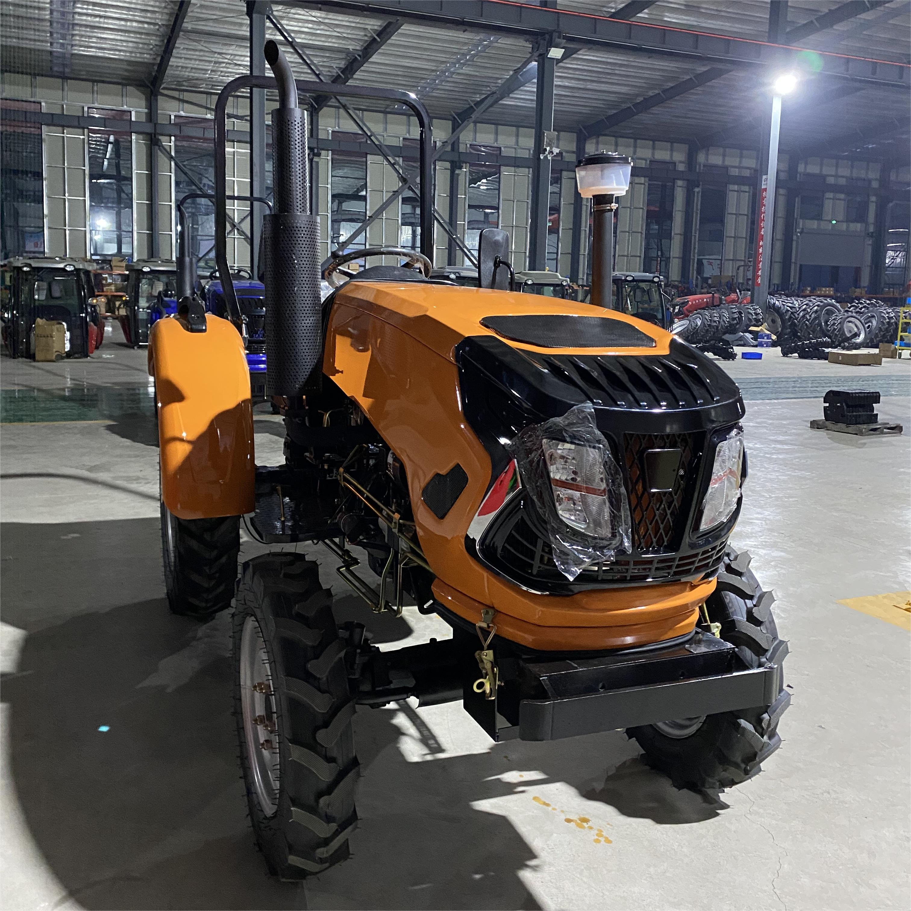 90HP 70HP 120HP Dryland Rotary Tillage Farm Multi-functional Crawler Tractor Mini Loader Agricultural Rotary Cultivator