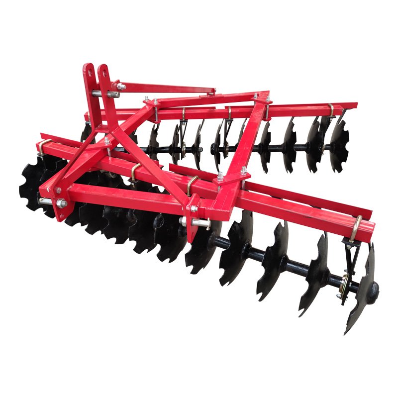 70hp 4wd Gearbox Tractor Farming Machinery with Disc Harrow COMPACT TRACTOR DISC HARROW