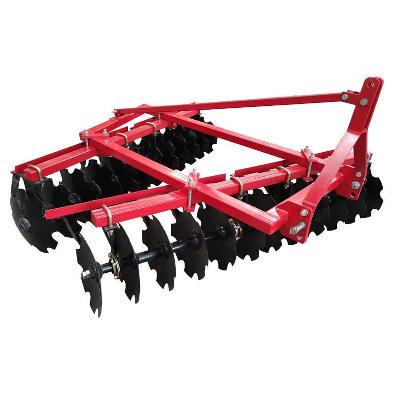 70hp 4wd Gearbox Tractor Farming Machinery with Disc Harrow COMPACT TRACTOR DISC HARROW