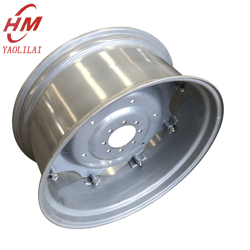 W15x34 Agriculture Equipment Front Rear Farm Tractor Wheels and Hub Tires With Rims Lug for Adjustment16.9-34