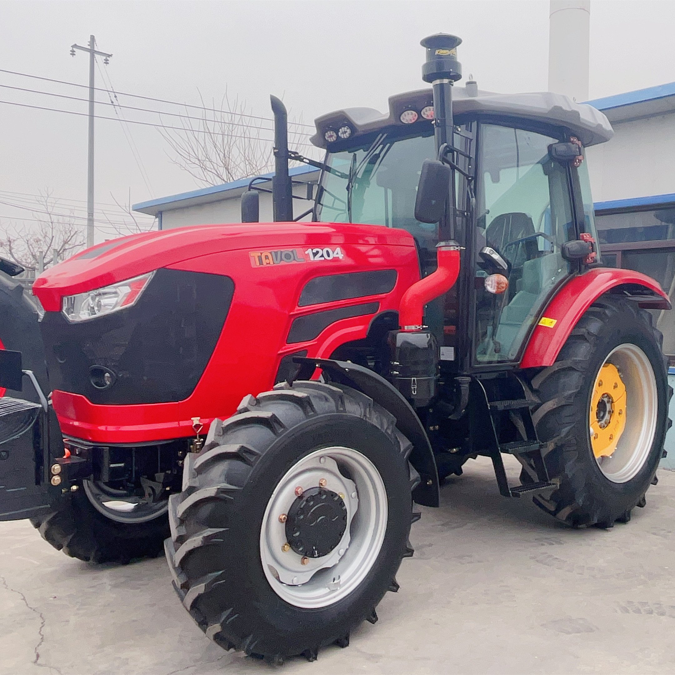 China Agricultural Machinery Equipment Cheap 4WD 4x4 120hp Farm Tractor for Sale