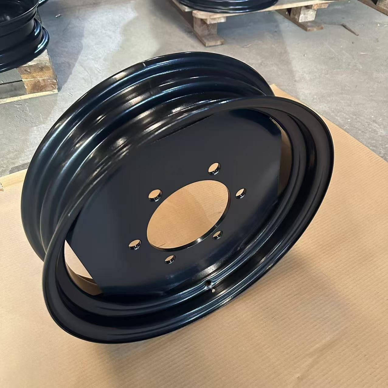 16 Inch PCD 190 Tractor Wheel 4.00EX16 Steel Agricultural Steel Wheels Rims Fit 5.00-16 500-16 Tires