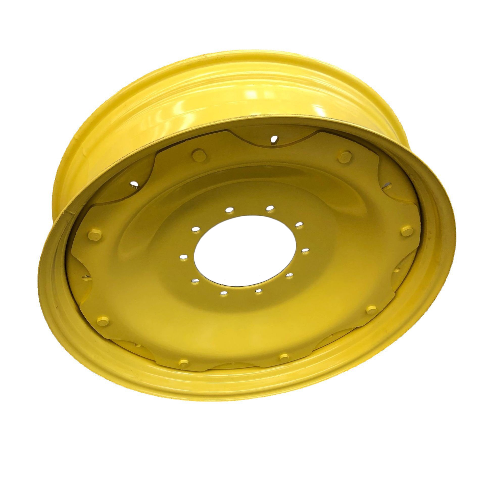 12.4-48 Agriculture Equipment Front Rear Farm Tractor Wheels and Hub Tires With Rims Lug for Adjustment W10x48 Rims