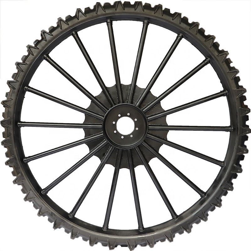 YT Factory Supply 2100*160mm Rice Trans Planter Sprayer Agriculture Solid Iron Wheel for Kubota Tractor Wheels