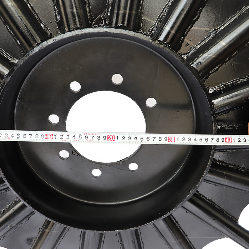YT Factory Supply 2100*160mm Rice Trans Planter Sprayer Agriculture Solid Iron Wheel for Kubota Tractor Wheels