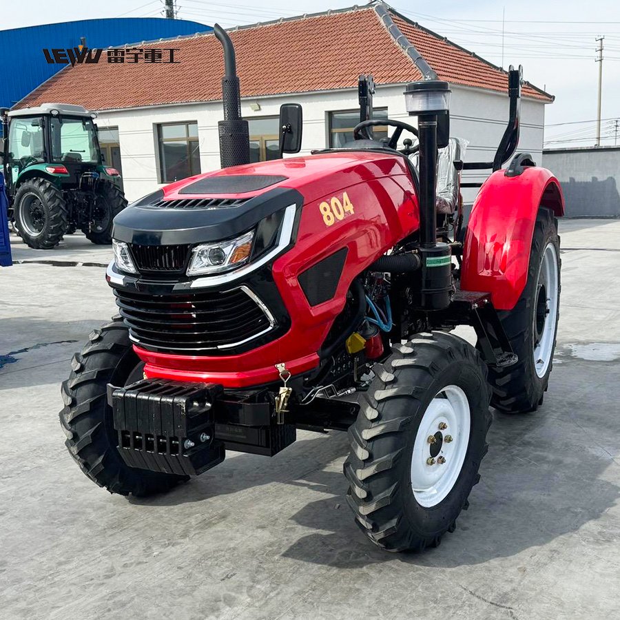 Cheap Agricultural Mini Farm Tractors Machine Walk-Behind Tractor With Disc Plow 4x4 Tractor