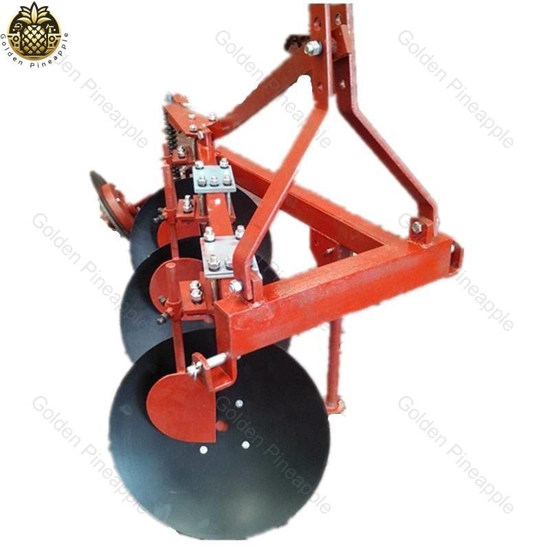 Factory Supplies Small Fish Disc Plow for Farmland Plowing Agricultural Four - Wheel Tractor Suspension Plow