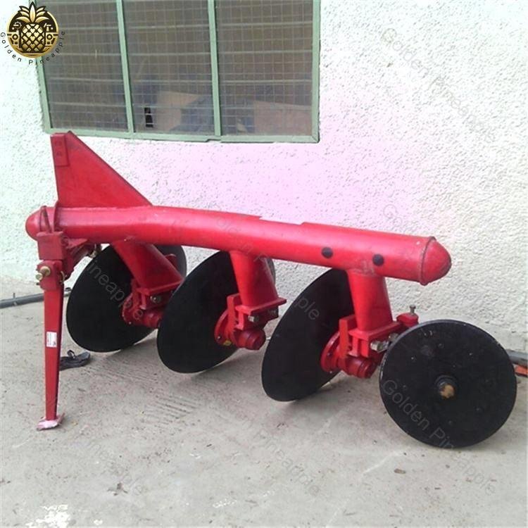 Factory Supplies Small Fish Disc Plow for Farmland Plowing Agricultural Four - Wheel Tractor Suspension Plow