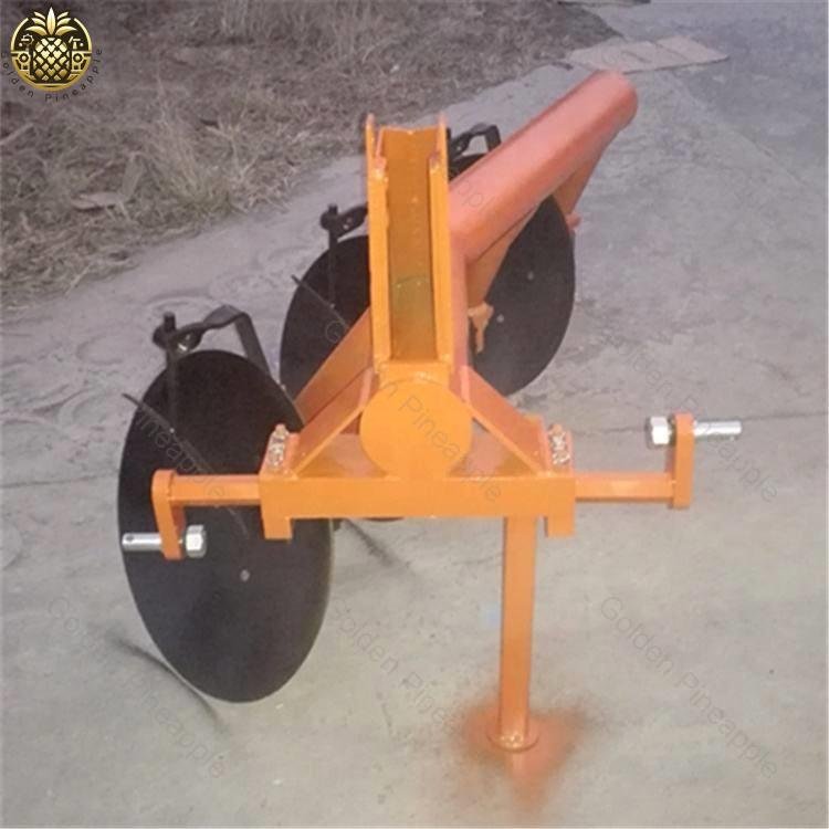 Factory Supplies Small Fish Disc Plow for Farmland Plowing Agricultural Four - Wheel Tractor Suspension Plow