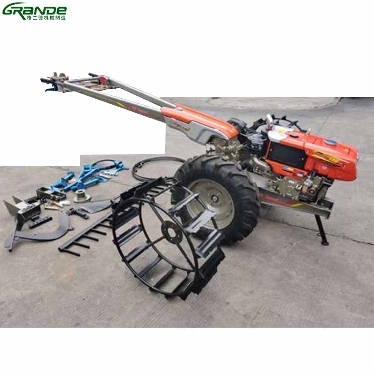 Agricultural Machinery Small Manual Walking Hand Tractor