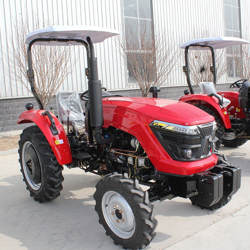 High Quality Mini 4x4 Wheeled Tractor Agriculture Tractor 25 HP Tractor With Farming Machine