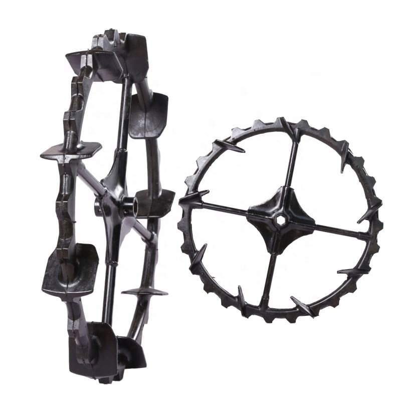Rubber Rice Ransplanter Tractor Sprayer Tires with Rim in 1300mm 1800mm 1.6 2.1m Diameter Solid Wheels for Farm Used