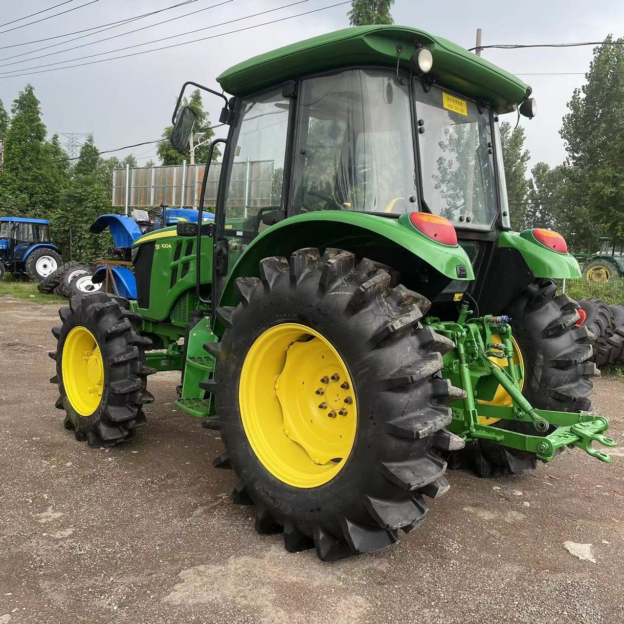 Used/second Hand Farm Wheel Tractor John 5 904 90hp 4x4wd Small Mini Compact Agricultural Machinery Equipment