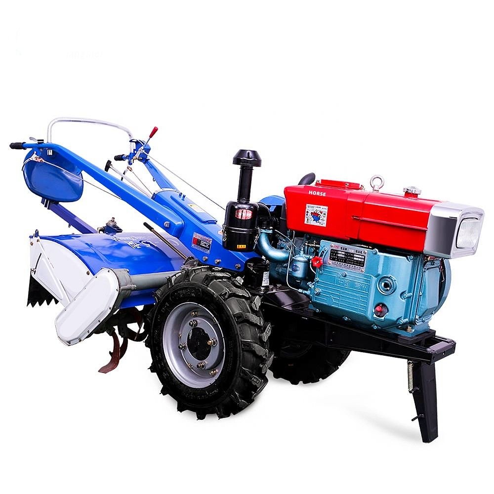 Hot Sale Farm Equipment Mini Plow 2 Wheel Walking Tractor with Disc Plough Machine Austria