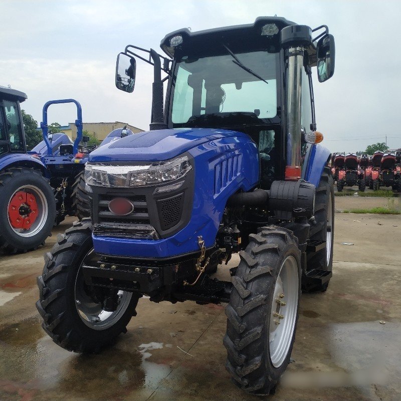 Agricultural 80hp 100hp 120hp 4x4 4wd Farm Tractor with Front Loader Retro Excavator for Sale Farming Machine