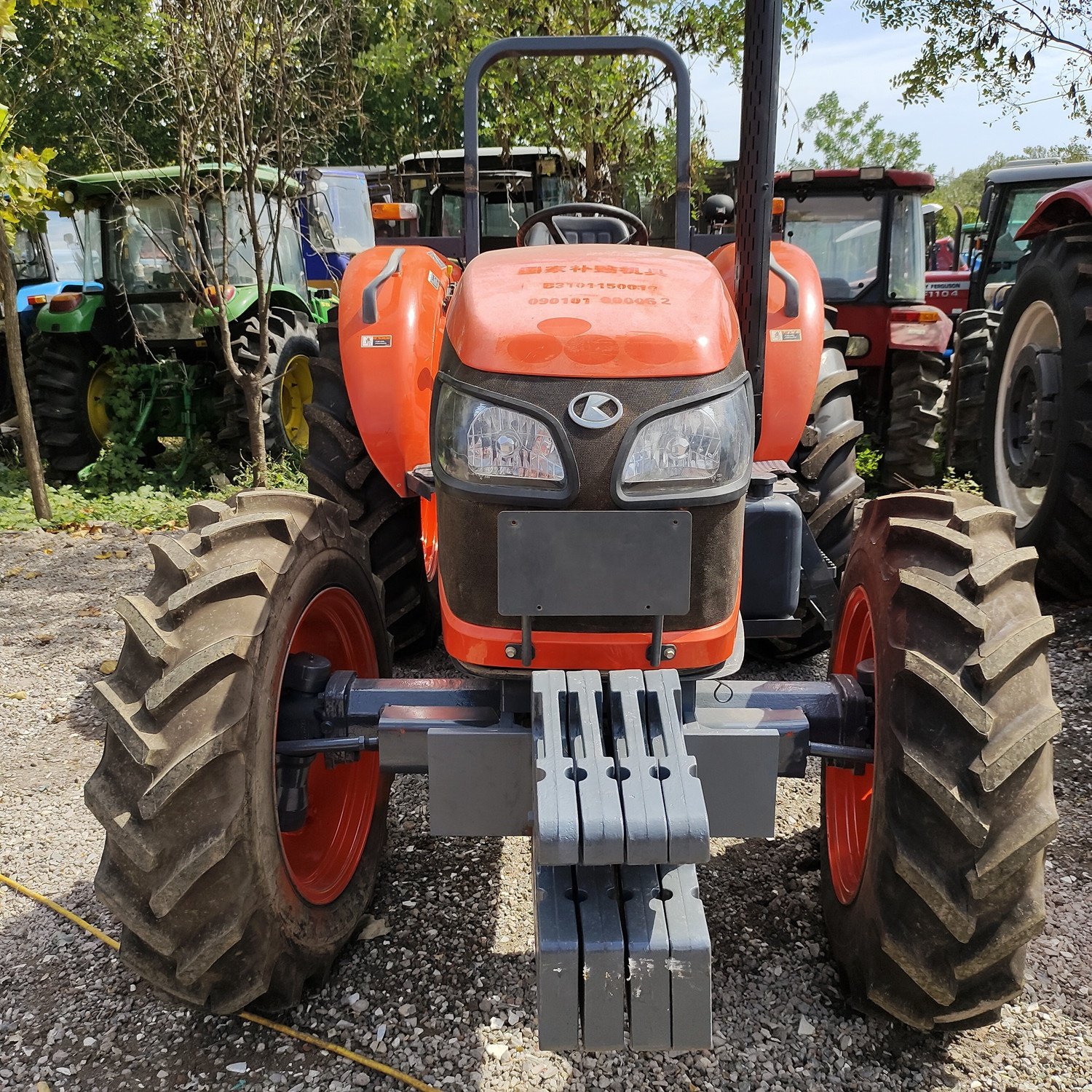 4wd 4x4 70hp 95hp 100hp Mini Farm Tractors Used Kubota Agriculture Farm Machinery Cheap Farm Tractor for Sale