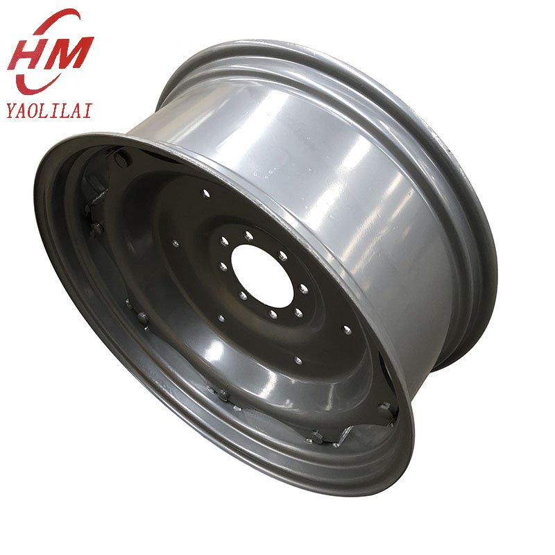 W12x30 Agriculture Equipment Kubota Front Rear Farm Tractor Wheels and Hub Tires With Rims Lug for Adjustment14.9-30