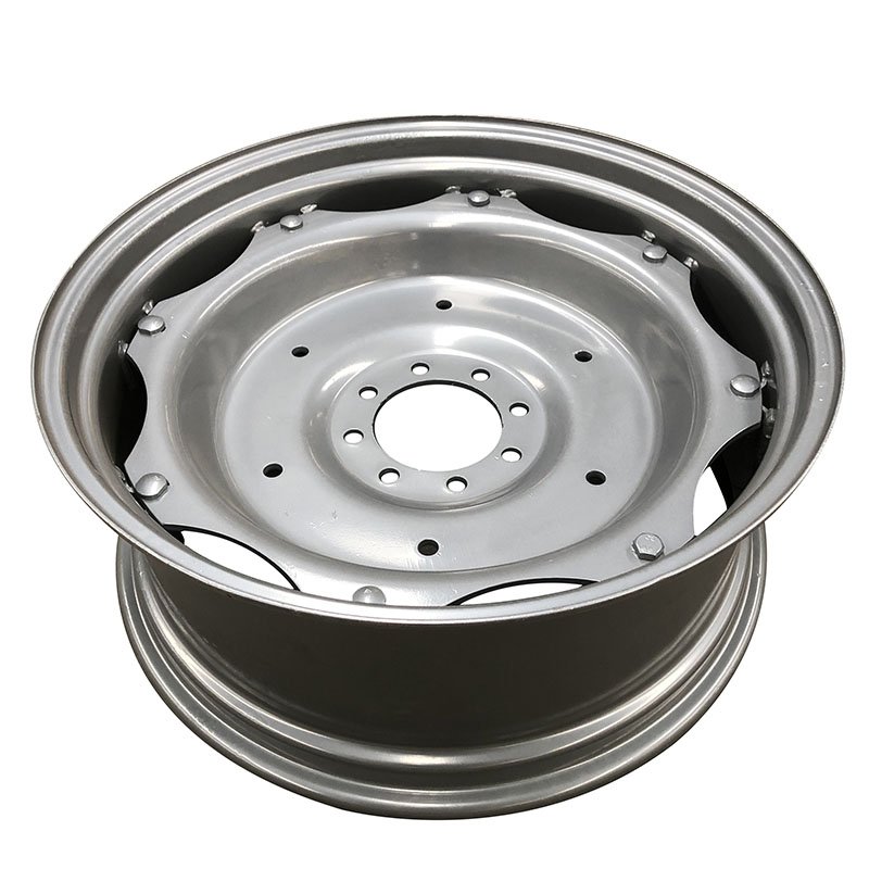W12x30 Agriculture Equipment Kubota Front Rear Farm Tractor Wheels and Hub Tires With Rims Lug for Adjustment14.9-30
